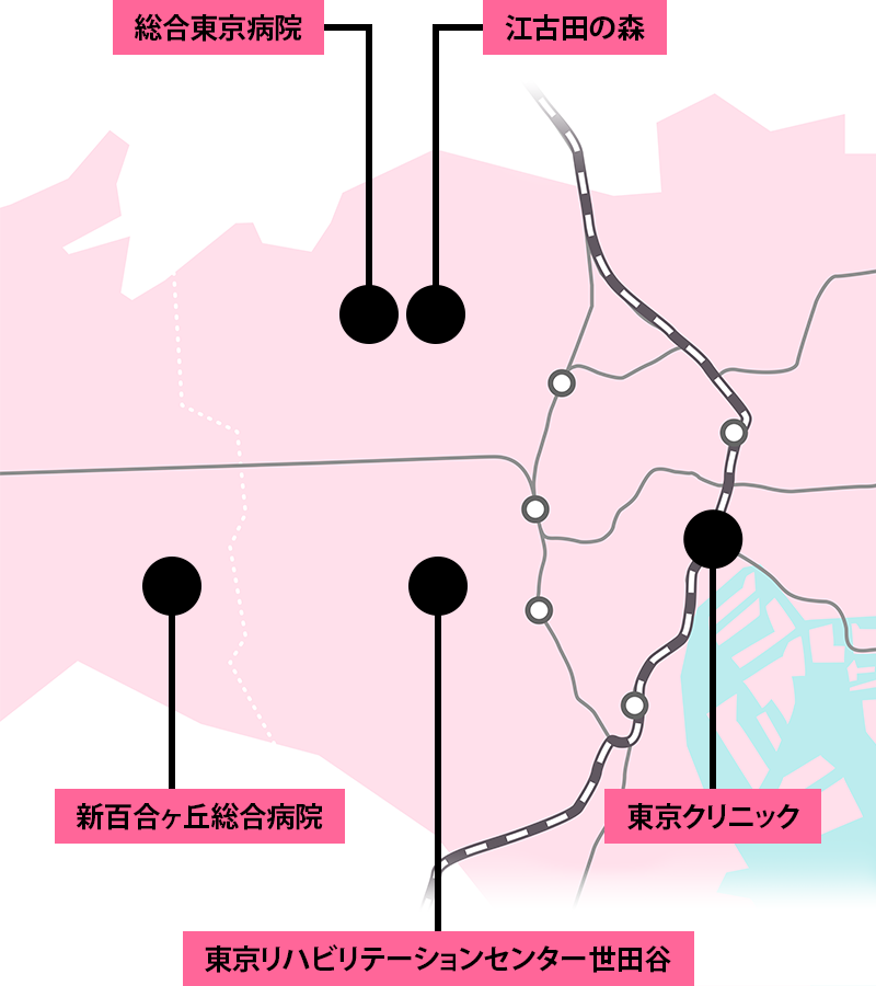 首都圏に6施設を展開